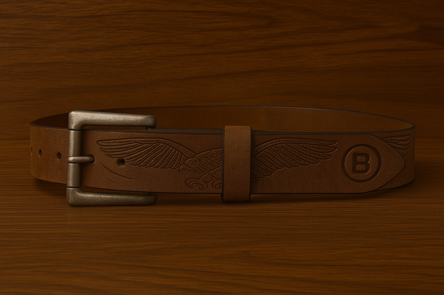 The Serpent - Men's Full Grain Leather Belt