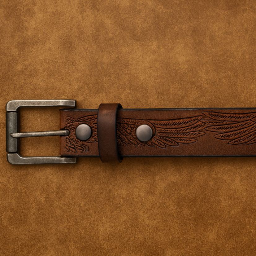 The Serpent - Men's Full Grain Leather Belt