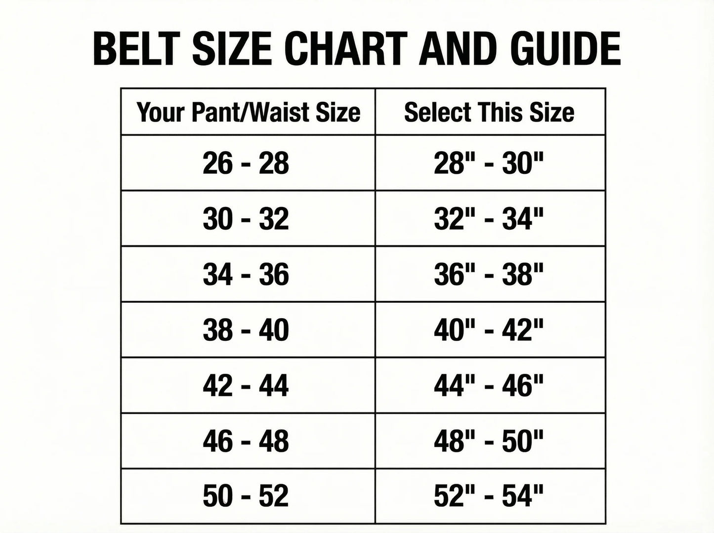 The Buckhorn - Men’s Full Grain Leather Belt