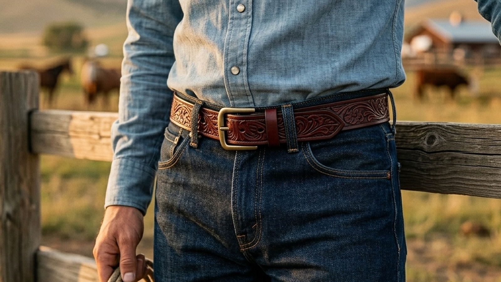 The Ironhide - Men’s Full-Grain Leather Belt