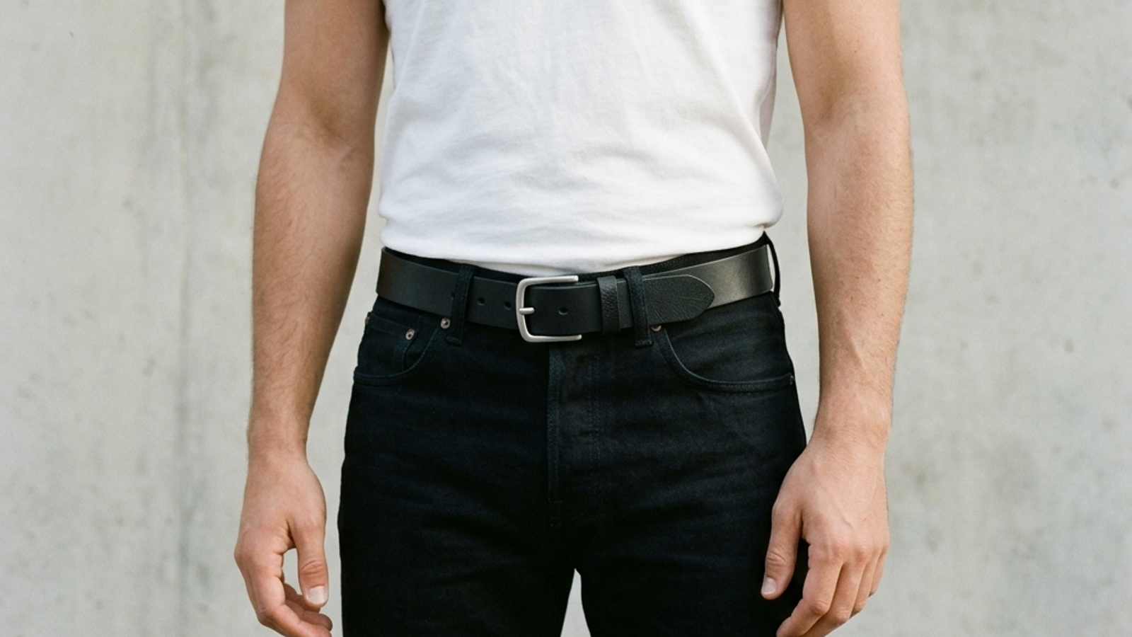 The Maverick - Men’s Full-Grain Leather Belt