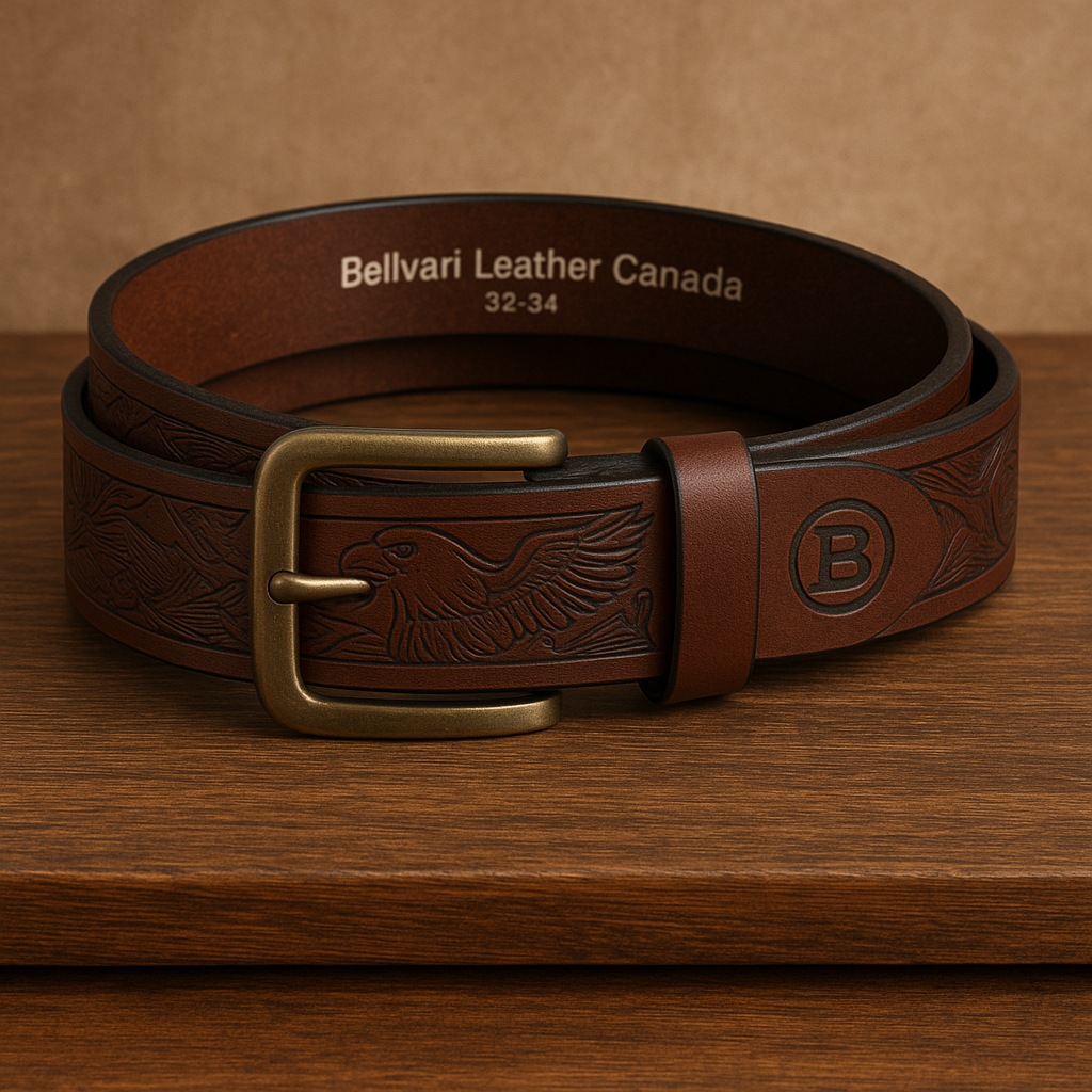 The Ironhide  - Men’s Full Grain Leather Belt