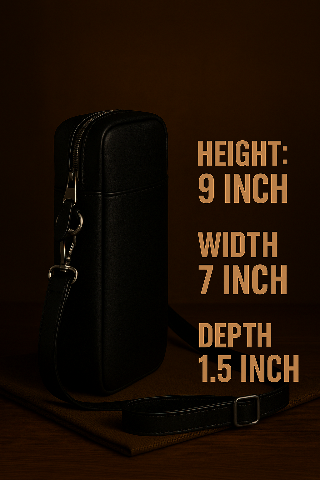 The YYZ Satchel – Unisex Leather Travel Satchel