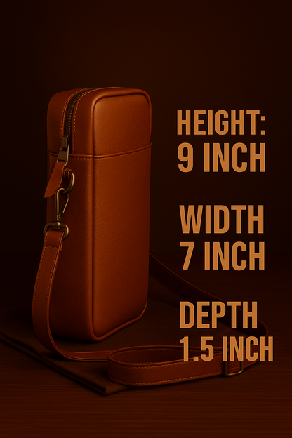 The YYZ Satchel – Unisex Leather Travel Satchel