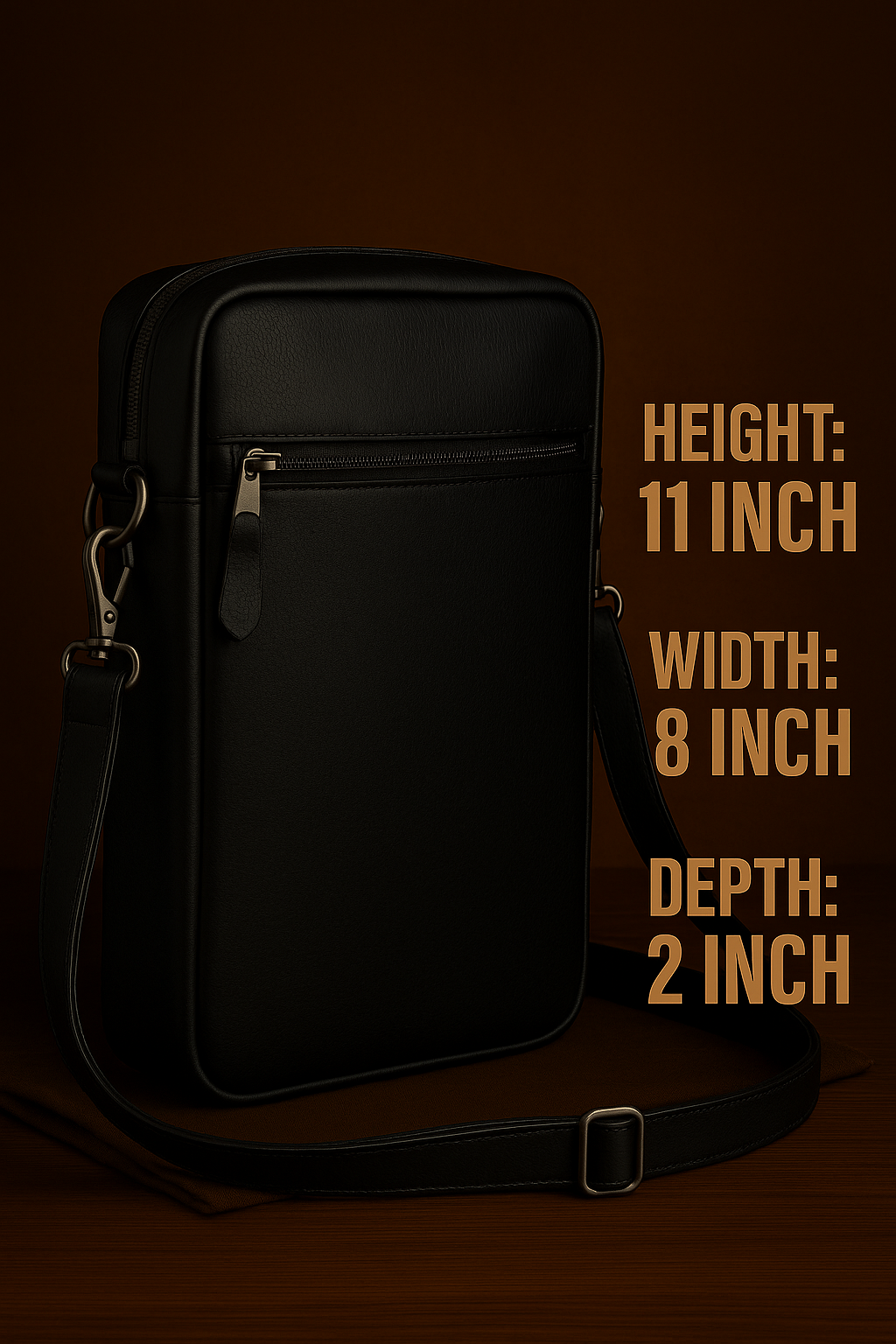 The YYZ Satchel – Unisex Leather Travel Satchel