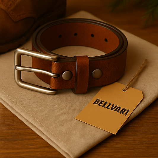 The Trailblazer – Men’s Crunch Leather Belt