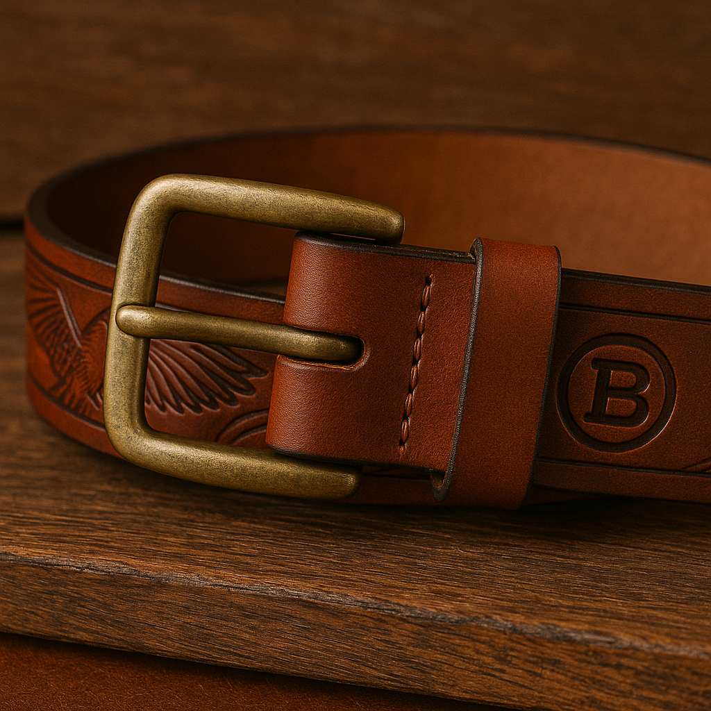 The Ironhide  - Men’s Full Grain Leather Belt