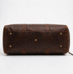 The Weekender - Full-Grain Leather Duffel Bag — view 5