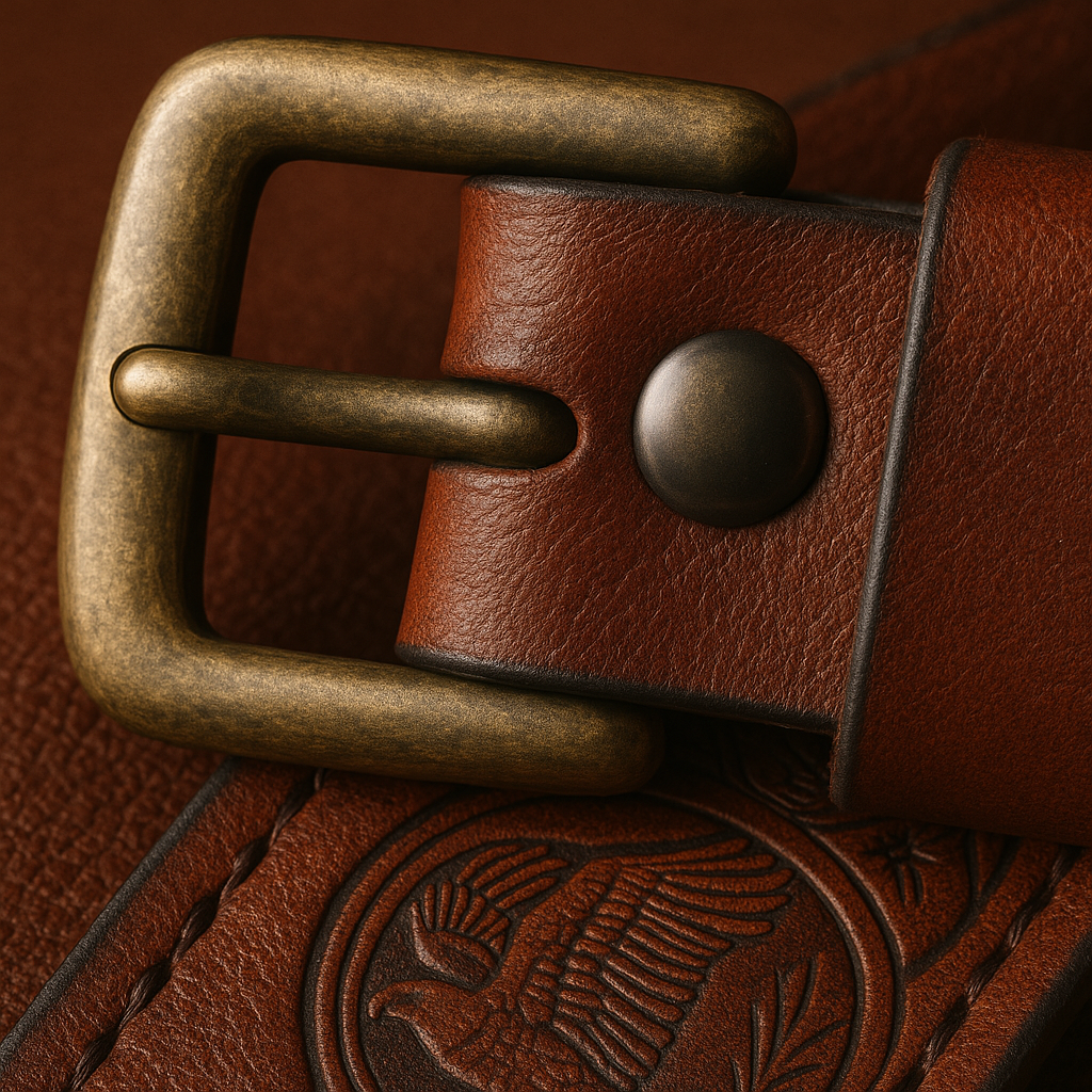 The Ironhide  - Men’s Full Grain Leather Belt