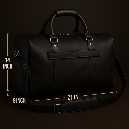 The Weekender - Full-Grain Leather Duffel Bag