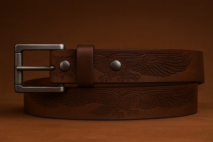 The Serpent - Men's Full Grain Leather Belt