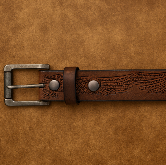 The Serpent - Men's Full Grain Leather Belt