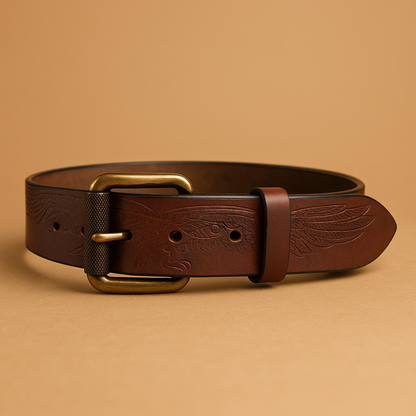 The Serpent - Men's Full Grain Leather Belt