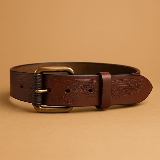 The Serpent - Men's Full Grain Leather Belt