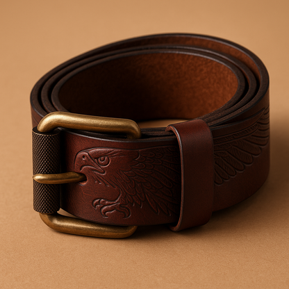 The Serpent - Men's Full Grain Leather Belt