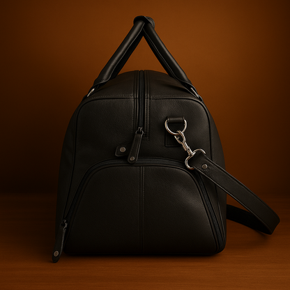The Weekender - Full-Grain Leather Duffel Bag