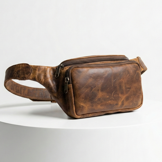 Bellvari Premium Leather Nomad Sling Bag