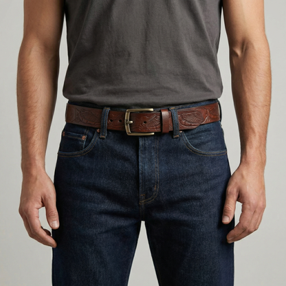 The Ironhide - Men’s Full Grain Leather Belt