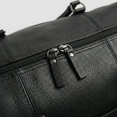 The Weekender - Full-Grain Leather Duffel Bag — view 8