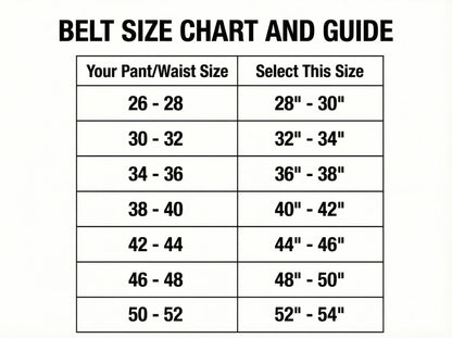 The Buckhorn - Men’s Full Grain Leather Belt