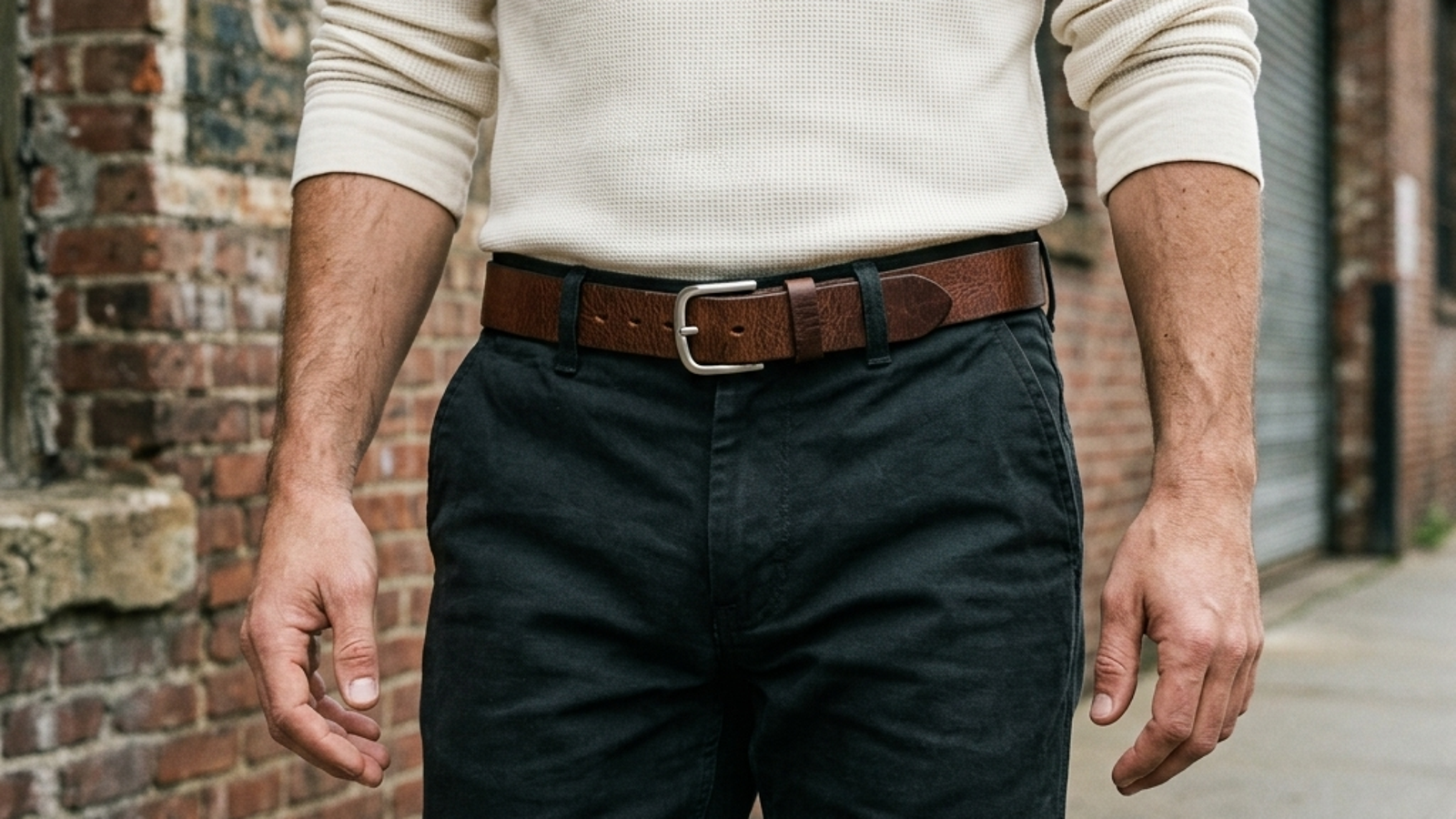 The Forge - Men’s Full-Grain Leather Belt
