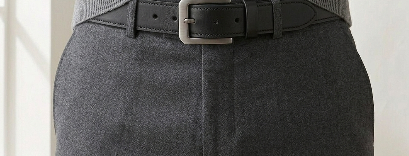 Wool trousers · Fine knit