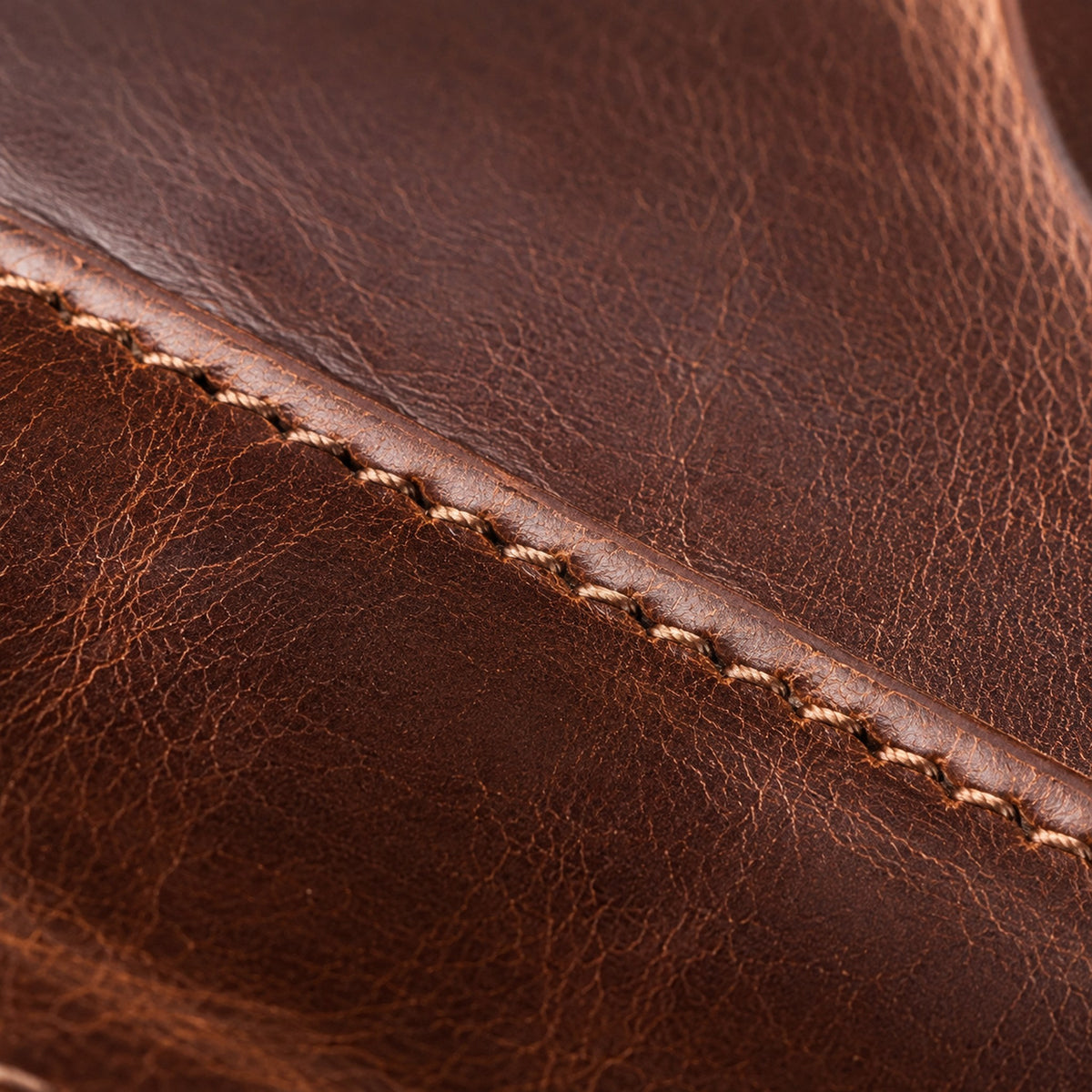 The leather