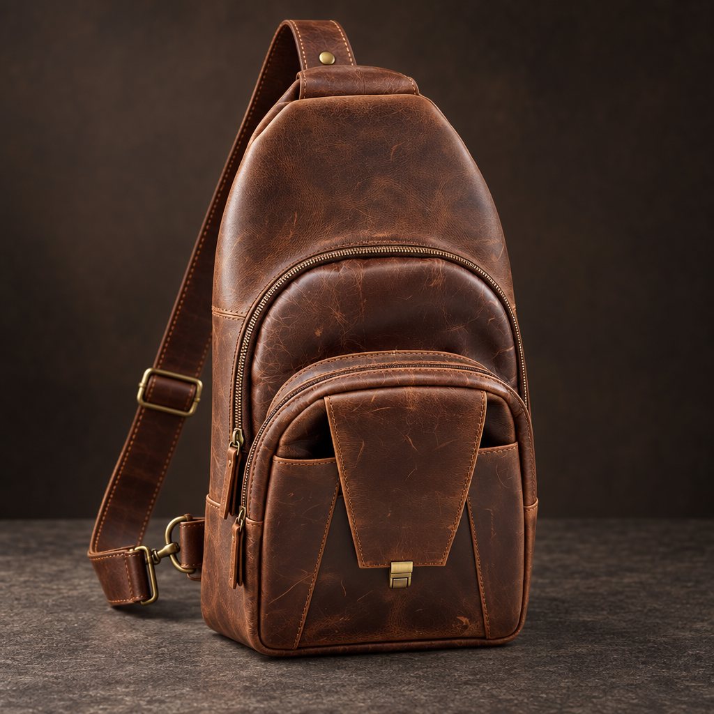 Main zip compartment.
