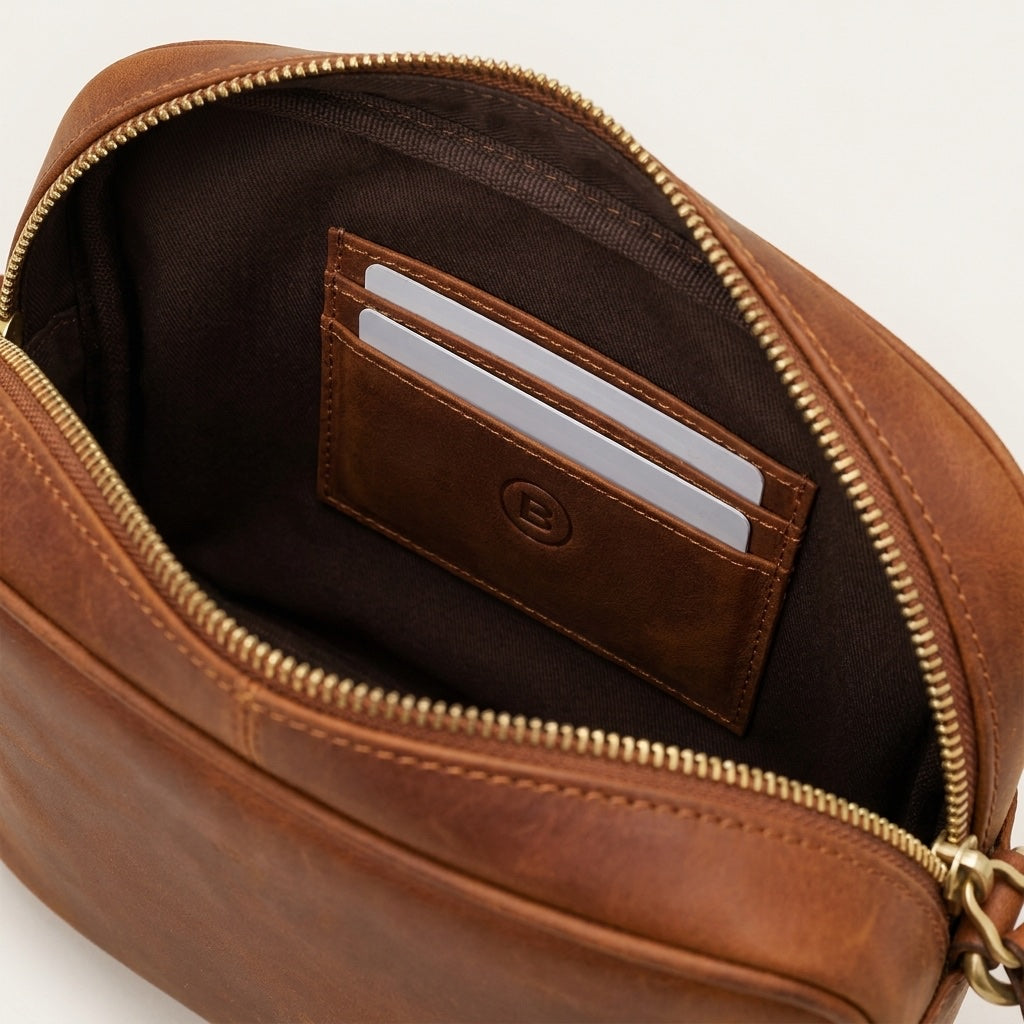 Interior card slot.